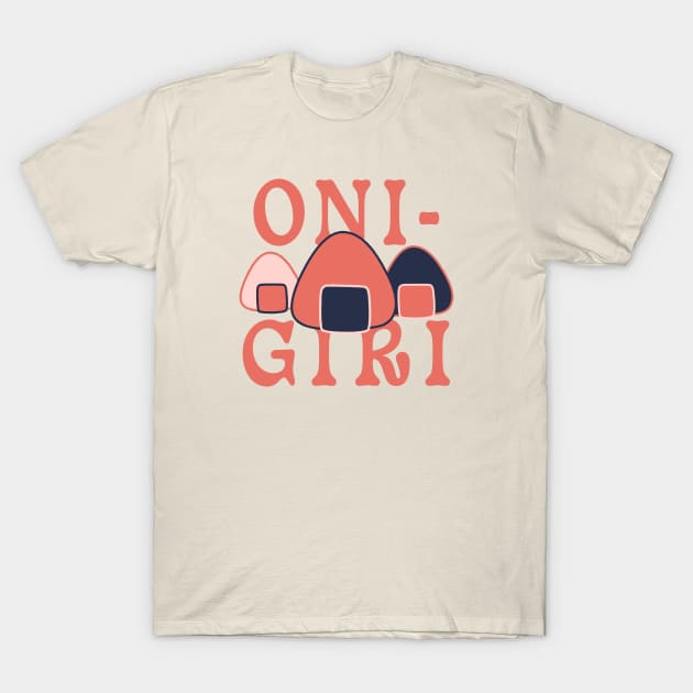 Onigiri T-Shirt by Khannoli